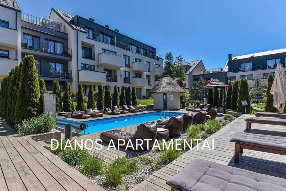 Dianos Apartamentai Palanga Exteriör bild