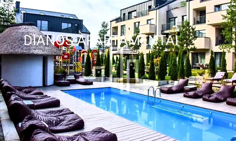 Dianos Apartamentai Palanga Exteriör bild